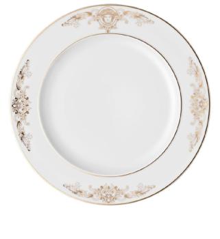 2 x assiette plate en porcelaine - versace